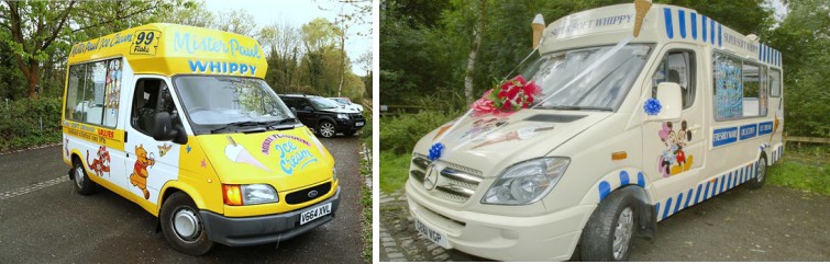 ice cream van hire